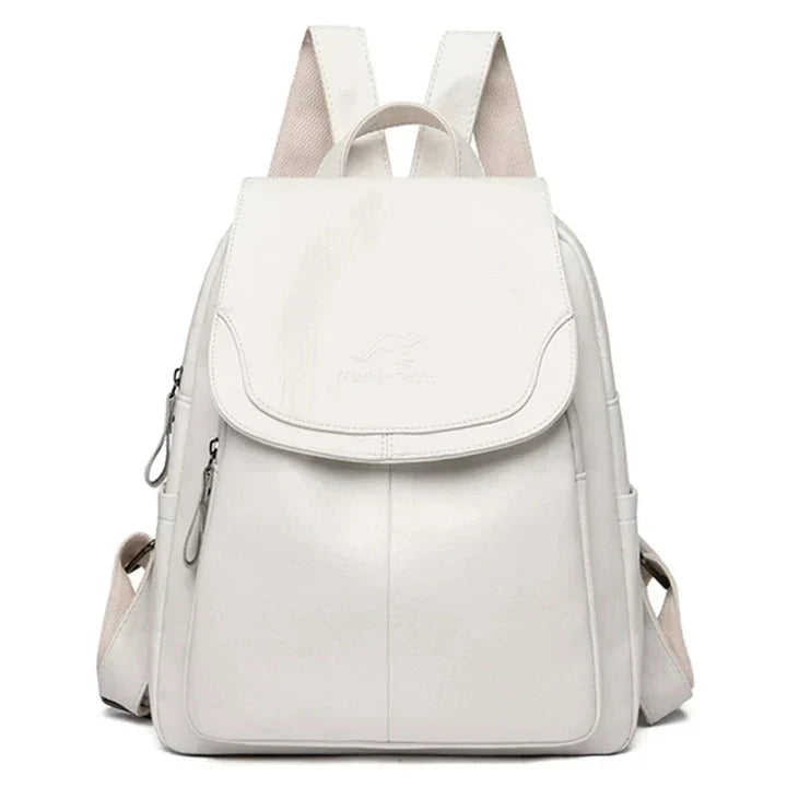 Chic Collection | Faux Leather Backpack with Adjustable Straps | Stylish Design for Daily Essentials 0