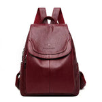 Chic Collection | Faux Leather Backpack with Adjustable Straps | Stylish Design for Daily Essentials 8