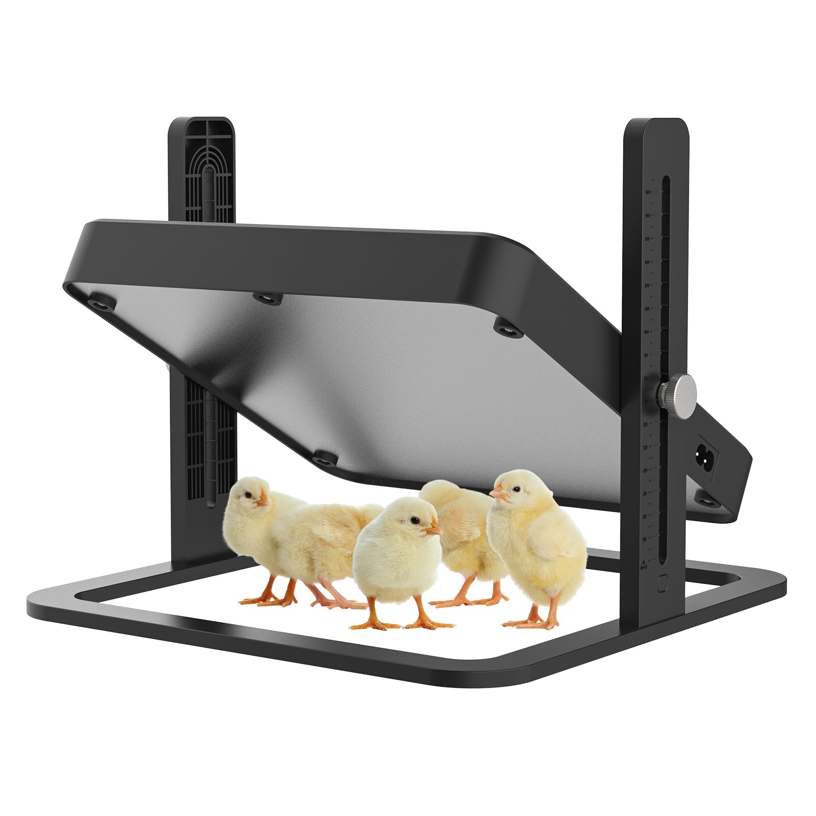 Chick Brooder Heating Plate | Adjustable Height & Angle for Energy-Efficient Warmth 0