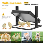 Chick Brooder Heating Plate | Adjustable Height & Angle for Energy-Efficient Warmth 1