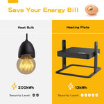 Chick Brooder Heating Plate | Adjustable Height & Angle for Energy-Efficient Warmth 2