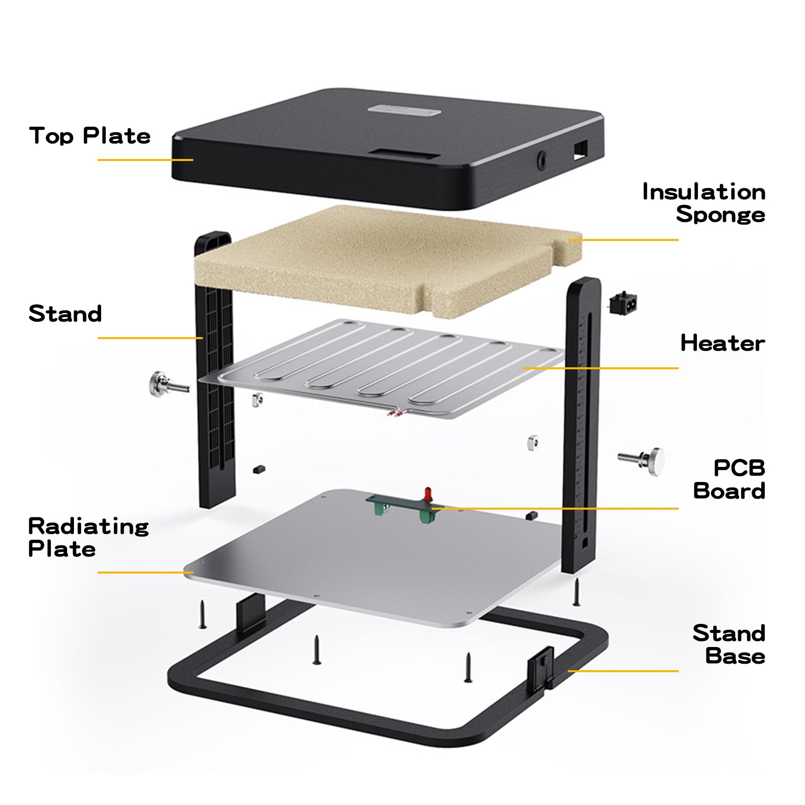 Chick Brooder Heating Plate | Adjustable Height & Angle for Energy-Efficient Warmth 4