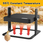 Chick Brooder Heating Plate | Adjustable Height & Angle for Energy-Efficient Warmth 5