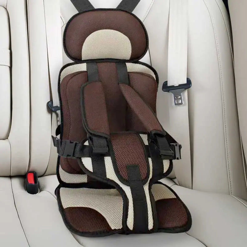 Tuzwa Kids Car Seat Booster Cushion – Lightweight Adjustable Height Travel Seat Pad with Soft Breathable Comfort for Children