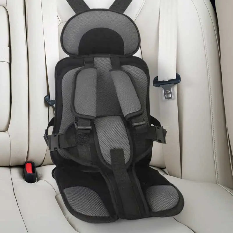 Tuzwa Kids Car Seat Booster Cushion – Lightweight Adjustable Height Travel Seat Pad with Soft Breathable Comfort for Children