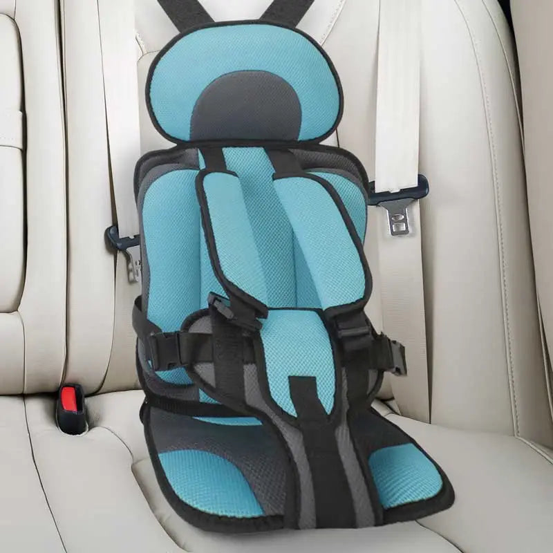 Tuzwa Kids Car Seat Booster Cushion – Lightweight Adjustable Height Travel Seat Pad with Soft Breathable Comfort for Children