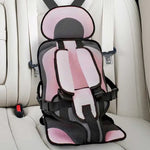Tuzwa Kids Car Seat Booster Cushion – Lightweight Adjustable Height Travel Seat Pad with Soft Breathable Comfort for Children
