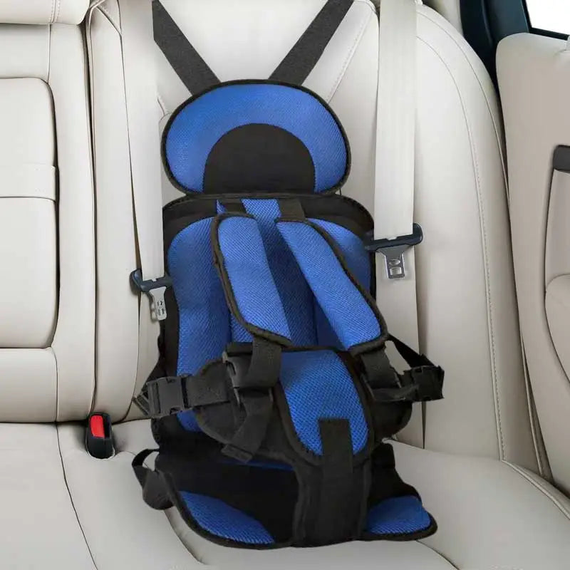 Tuzwa Kids Car Seat Booster Cushion – Lightweight Adjustable Height Travel Seat Pad with Soft Breathable Comfort for Children
