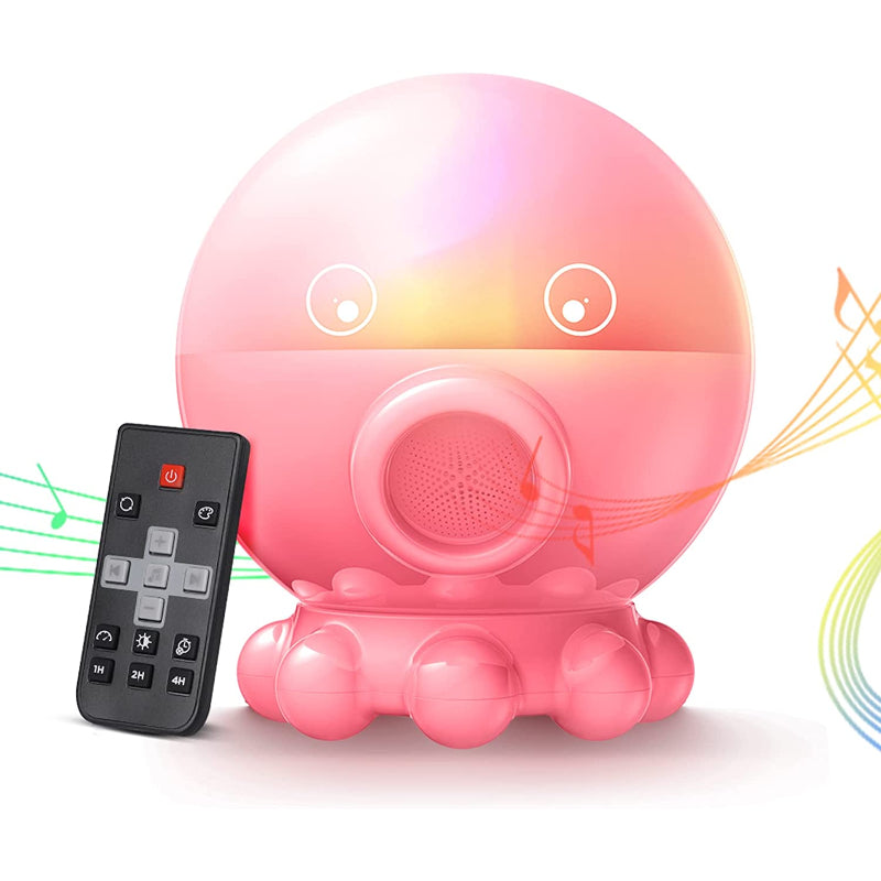 Children's Night Light Projector with Soothing Melodies | Portable Rechargeable Design for Calm Bedtime 0