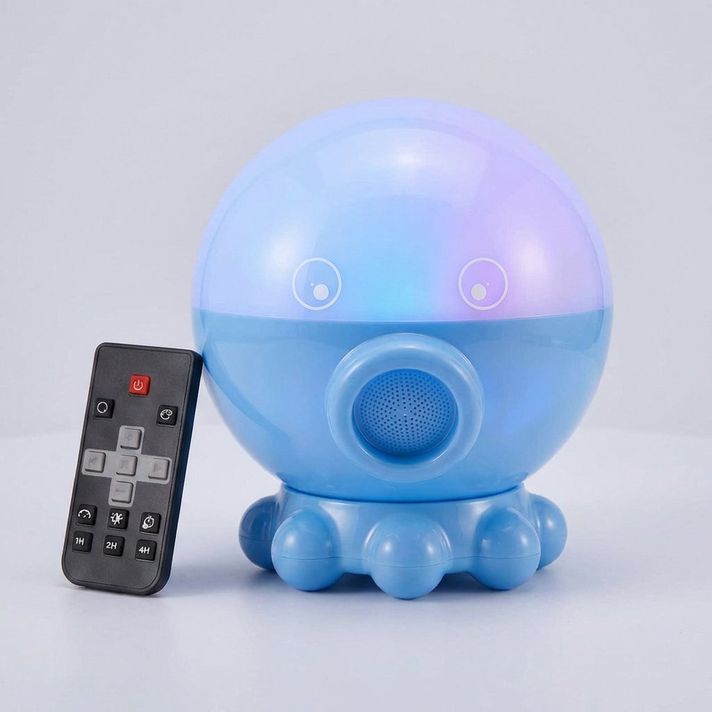 Children's Night Light Projector with Soothing Melodies | Portable Rechargeable Design for Calm Bedtime 5