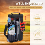 ChillMate | Insulated Dual Wine Bottle Carrier Bag with Padded Divider | Leakproof Design for Optimal Temperature Control 5