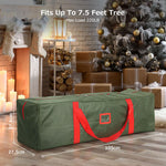Christmas Tree Storage Bag | Heavy-Duty Waterproof Oxford Case for Easy Holiday Protection 1
