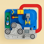 City Adventure | Car Track Toy Puzzle Game with Interactive Features | Engaging Learning Toy for Kids 3+ 6