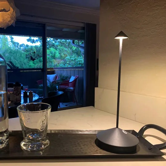 ClarityGlow | Wireless LED Table Lamp with Dimmable Lighting | Modern Design for Indoor and Outdoor Use 8