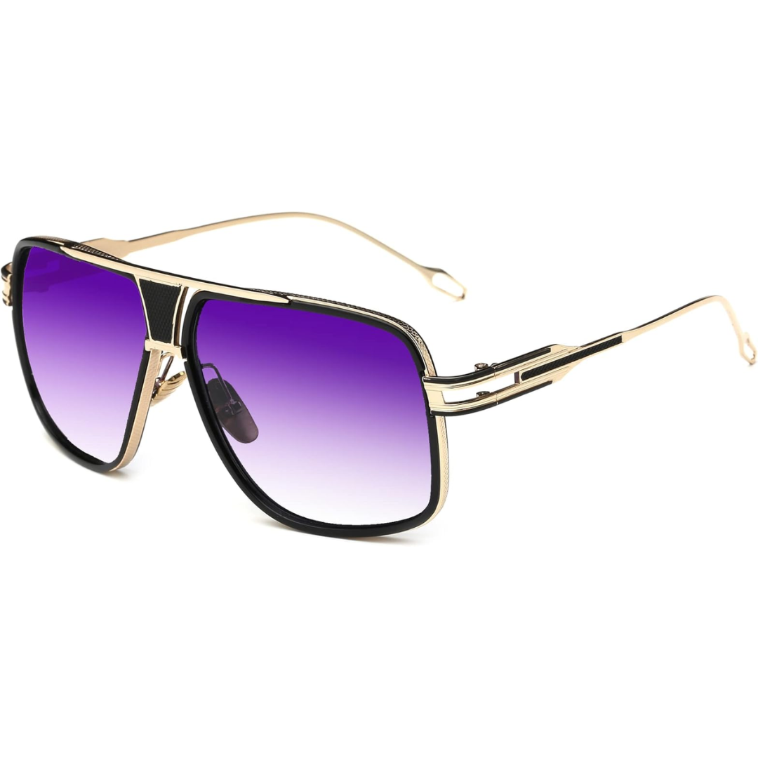 Classic Aviator Sunglasses for Men with 100% UV Protection | Lightweight Alloy Frame for All-Day Comfort 5