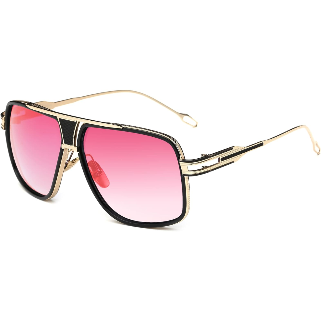 Classic Aviator Sunglasses for Men with 100% UV Protection | Lightweight Alloy Frame for All-Day Comfort 6
