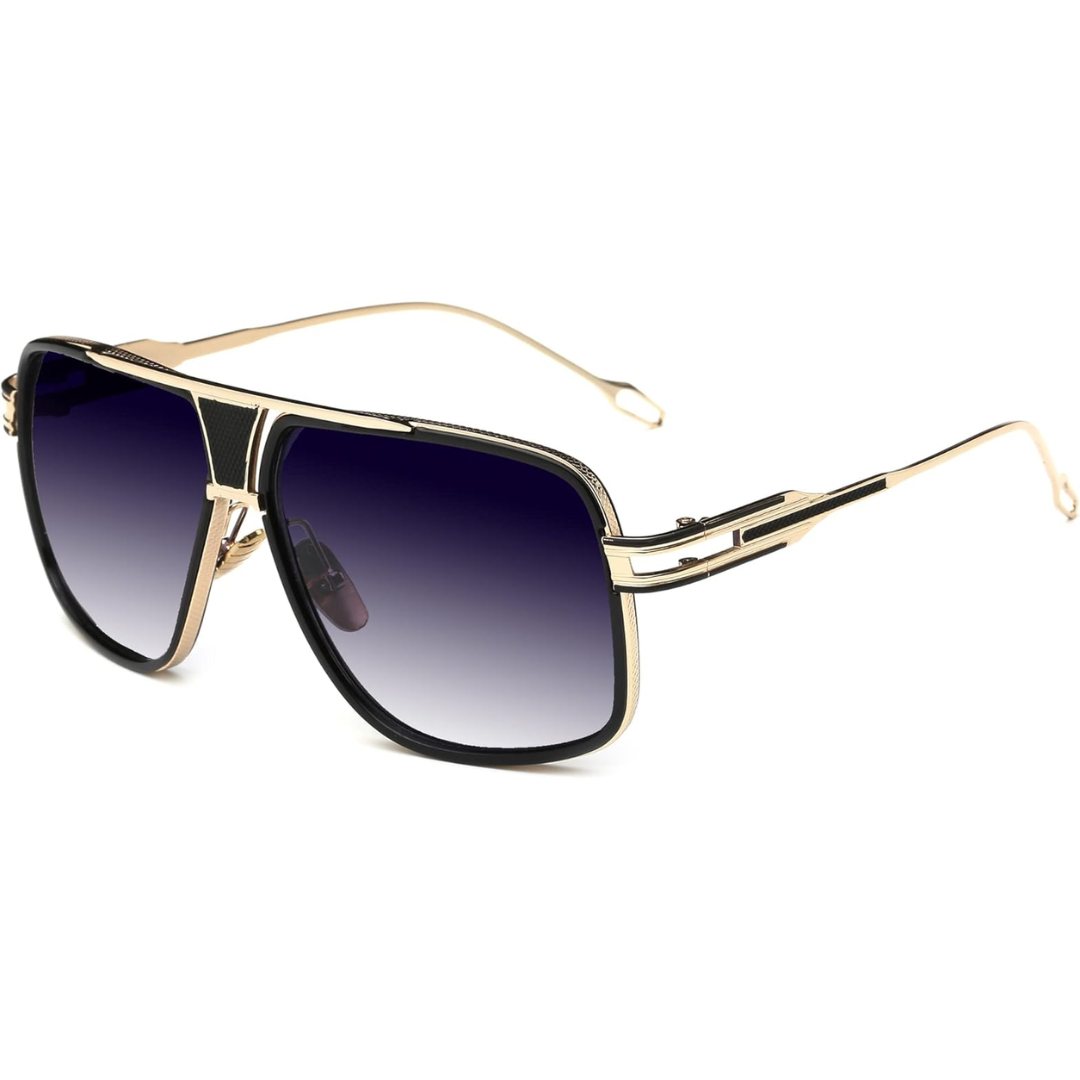 Classic Aviator Sunglasses for Men with 100% UV Protection | Lightweight Alloy Frame for All-Day Comfort 7