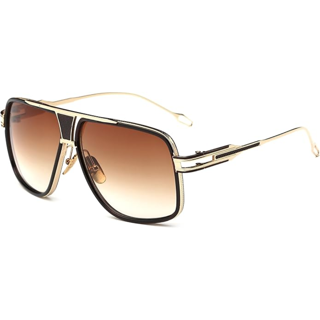 Classic Aviator Sunglasses for Men with 100% UV Protection | Lightweight Alloy Frame for All-Day Comfort 9