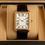 Classic Square | Men's Dress Watch with Roman Numerals & Adjustable Strap | Elegant Timepiece for Any Occasion 7