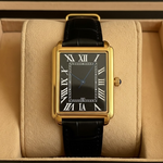 Classic Square | Men's Dress Watch with Roman Numerals & Adjustable Strap | Elegant Timepiece for Any Occasion 9