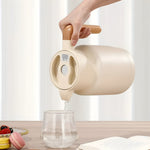 Classic Wooden Handle Carafe with Insulation | Elegant Design for Hot and Cold Drinks 3
