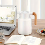 Classic Wooden Handle Carafe with Insulation | Elegant Design for Hot and Cold Drinks 4