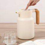 Classic Wooden Handle Carafe with Insulation | Elegant Design for Hot and Cold Drinks 6