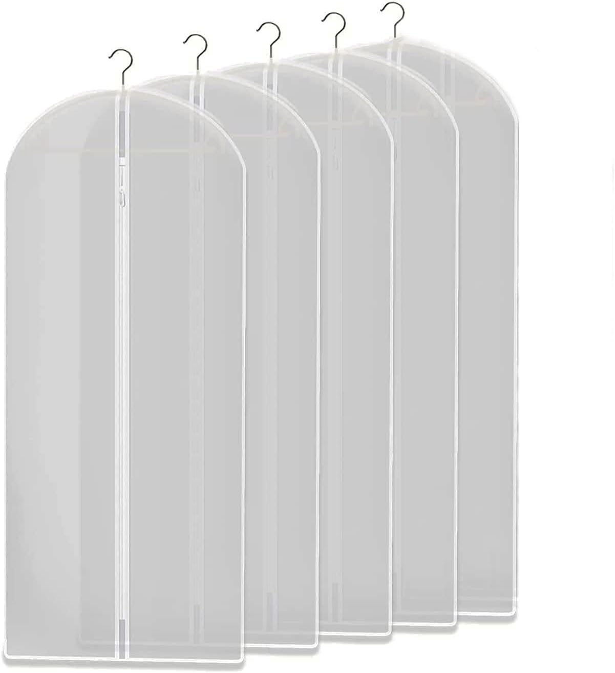 Clear Garment Storage Bags | Durable Vinyl Bags with Breathable Design | Perfect for Organizing and Protecting Clothes 0