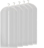 Clear Garment Storage Bags | Durable Vinyl Bags with Breathable Design | Perfect for Organizing and Protecting Clothes 0