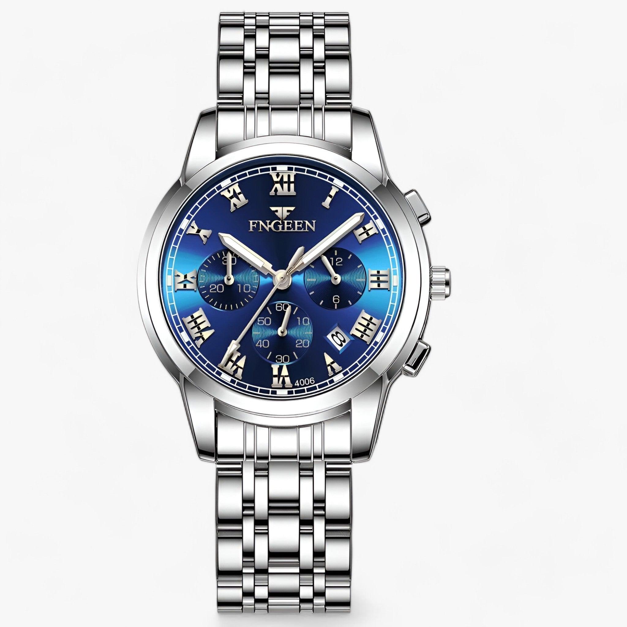 Clémence | Luxury Titanium Ladies Watch with Illuminated Dial | Water-Resistant Design for Everyday Elegance 0