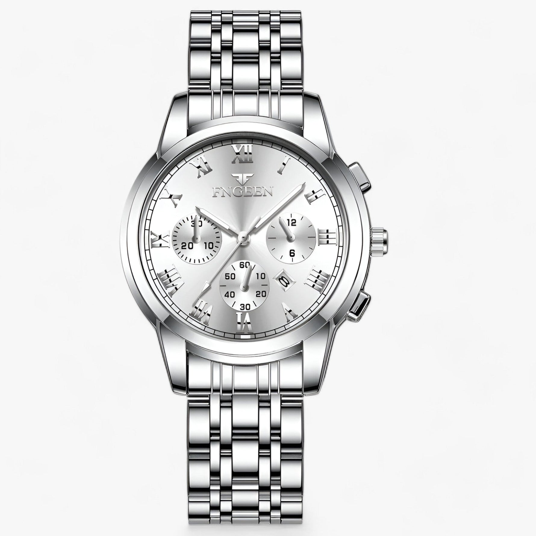 Clémence | Luxury Titanium Ladies Watch with Illuminated Dial | Water-Resistant Design for Everyday Elegance 3
