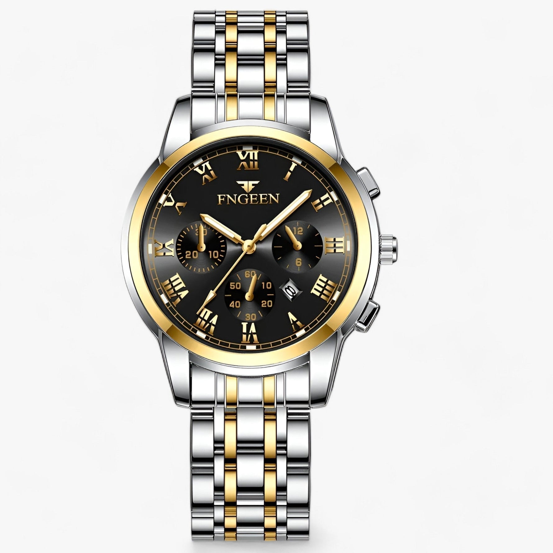 Clémence | Luxury Titanium Ladies Watch with Illuminated Dial | Water-Resistant Design for Everyday Elegance 8