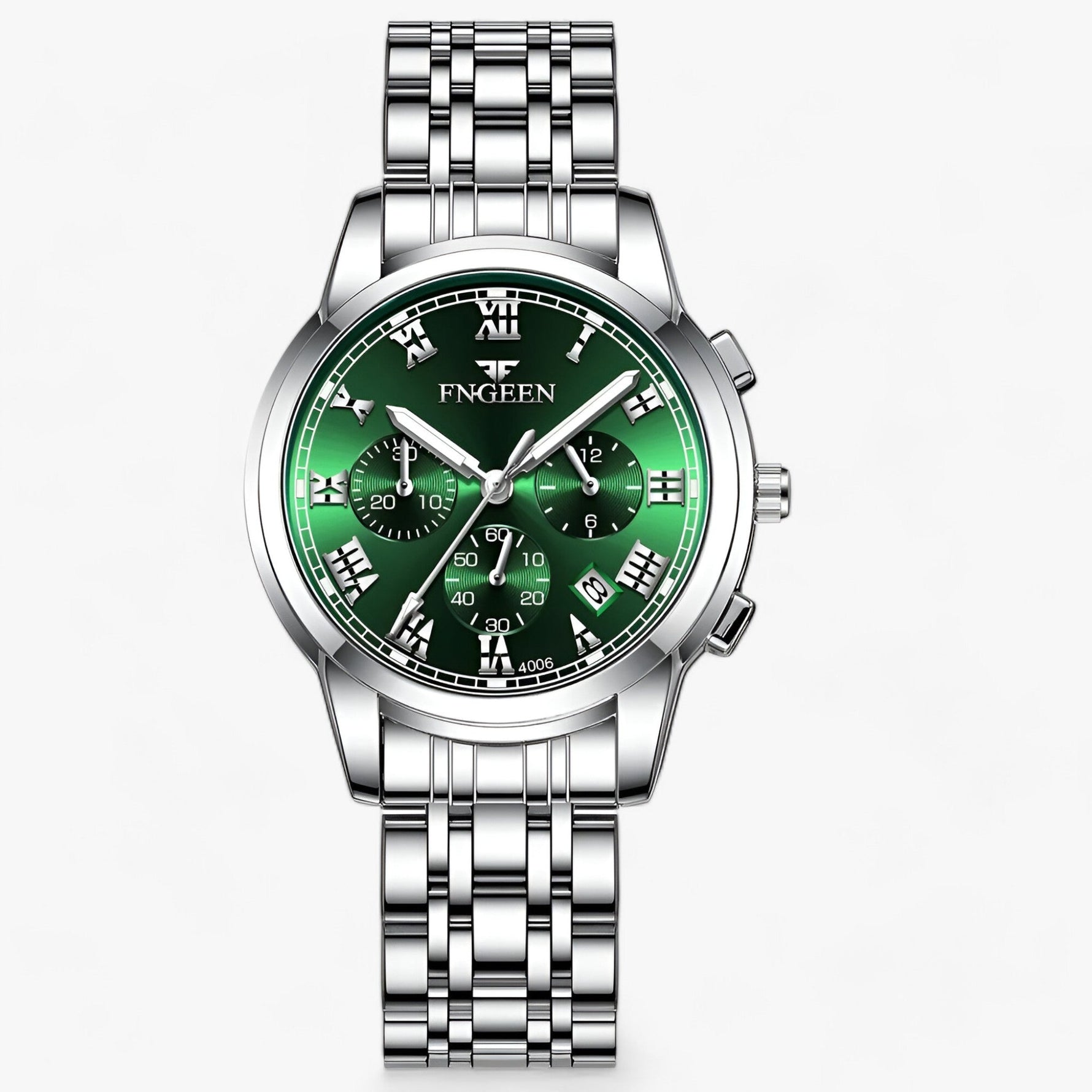 Clémence | Luxury Titanium Ladies Watch with Illuminated Dial | Water-Resistant Design for Everyday Elegance 9