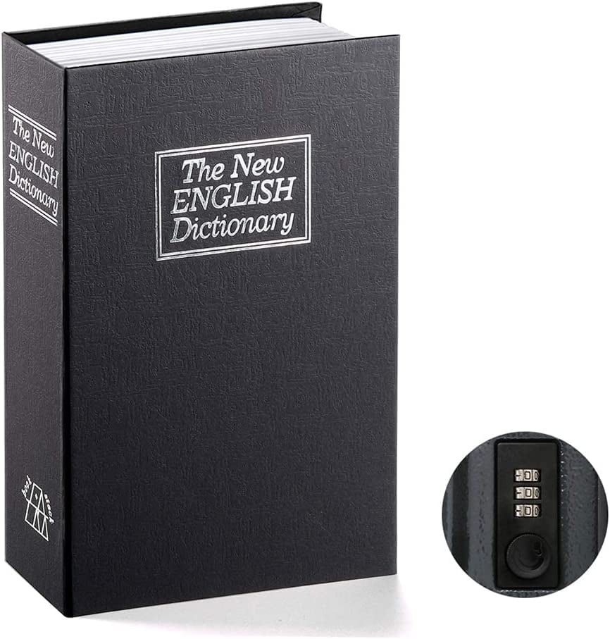 Clever Hideaway | Hidden Compartment Book Safe with Dual Locking Options | Discreet Storage for Valuables 0