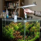Aquarium Light with Timer, Full Spectrum LED Aquarium Light with 36 LEDs, Aquarium Plant Light for Planted Fish Tanks