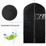 Clothing Storage Covers | Breathable Garment Cover Set with Clear Window | Durable Protection for Travel and Seasonal Use 3