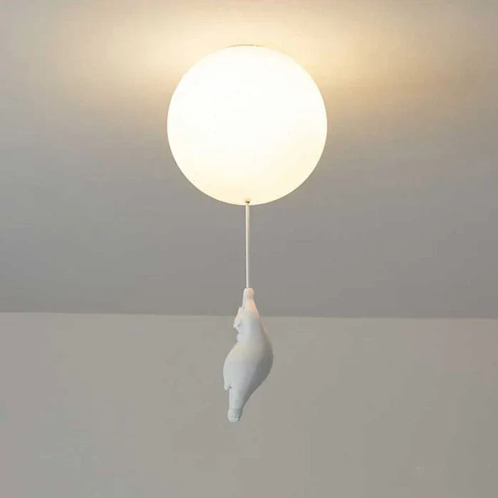 CloudBear | Children's Ceiling Lamp with Unique Bear & Balloon Design | Playful Lighting for Enchanting Spaces 10