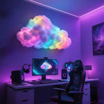 Cloud Magic | LED Decorative Light with App Control & Customizable Design | Soothing Ambiance for Relaxation 4