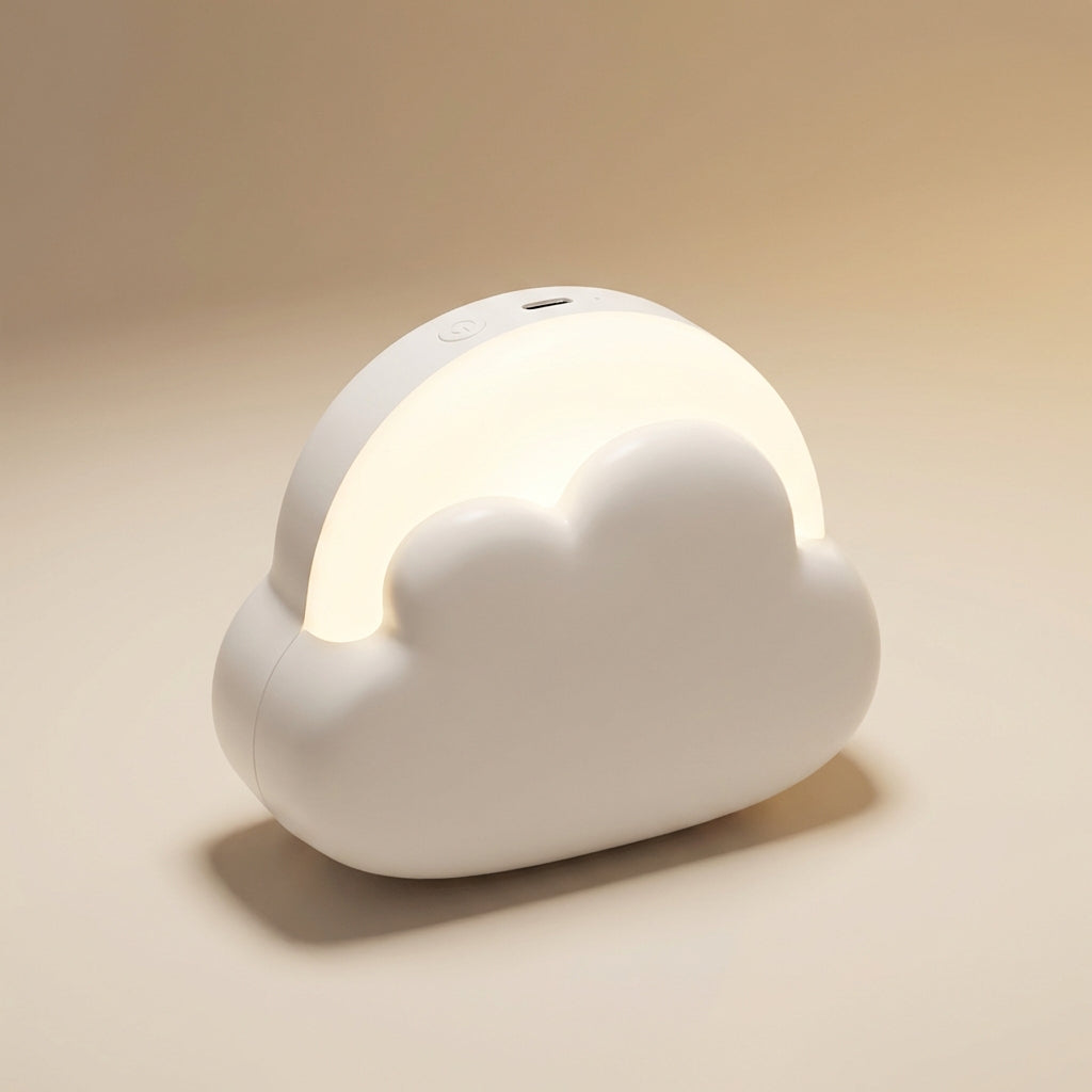 Cloud Night Light with Adjustable Brightness | Soothing Glow for Peaceful Sleep 5