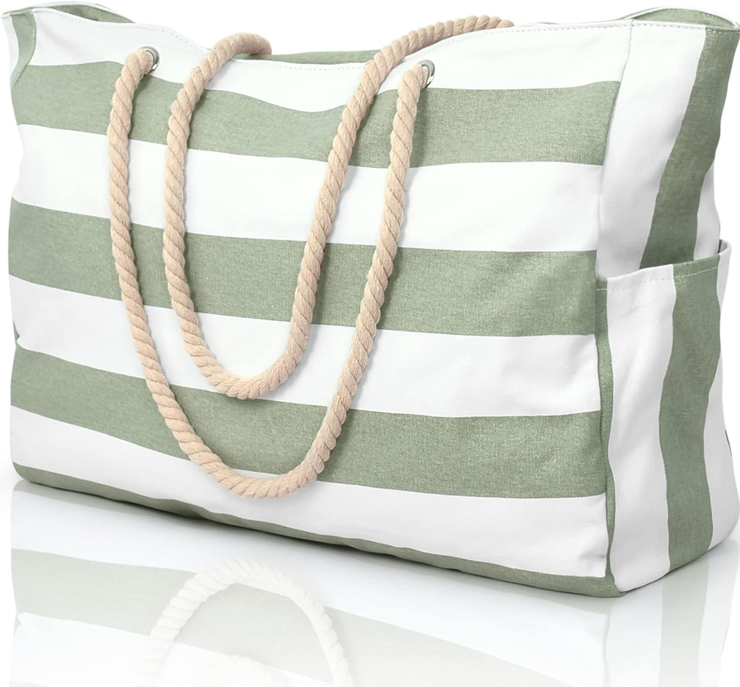 Coastal Adventure | Oversized Beach Tote with Waterproof Design | Spacious & Lightweight for All Your Essentials 0
