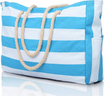Coastal Adventure | Oversized Beach Tote with Waterproof Design | Spacious & Lightweight for All Your Essentials 10