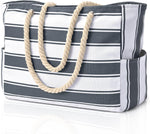 Coastal Adventure | Oversized Beach Tote with Waterproof Design | Spacious & Lightweight for All Your Essentials 5