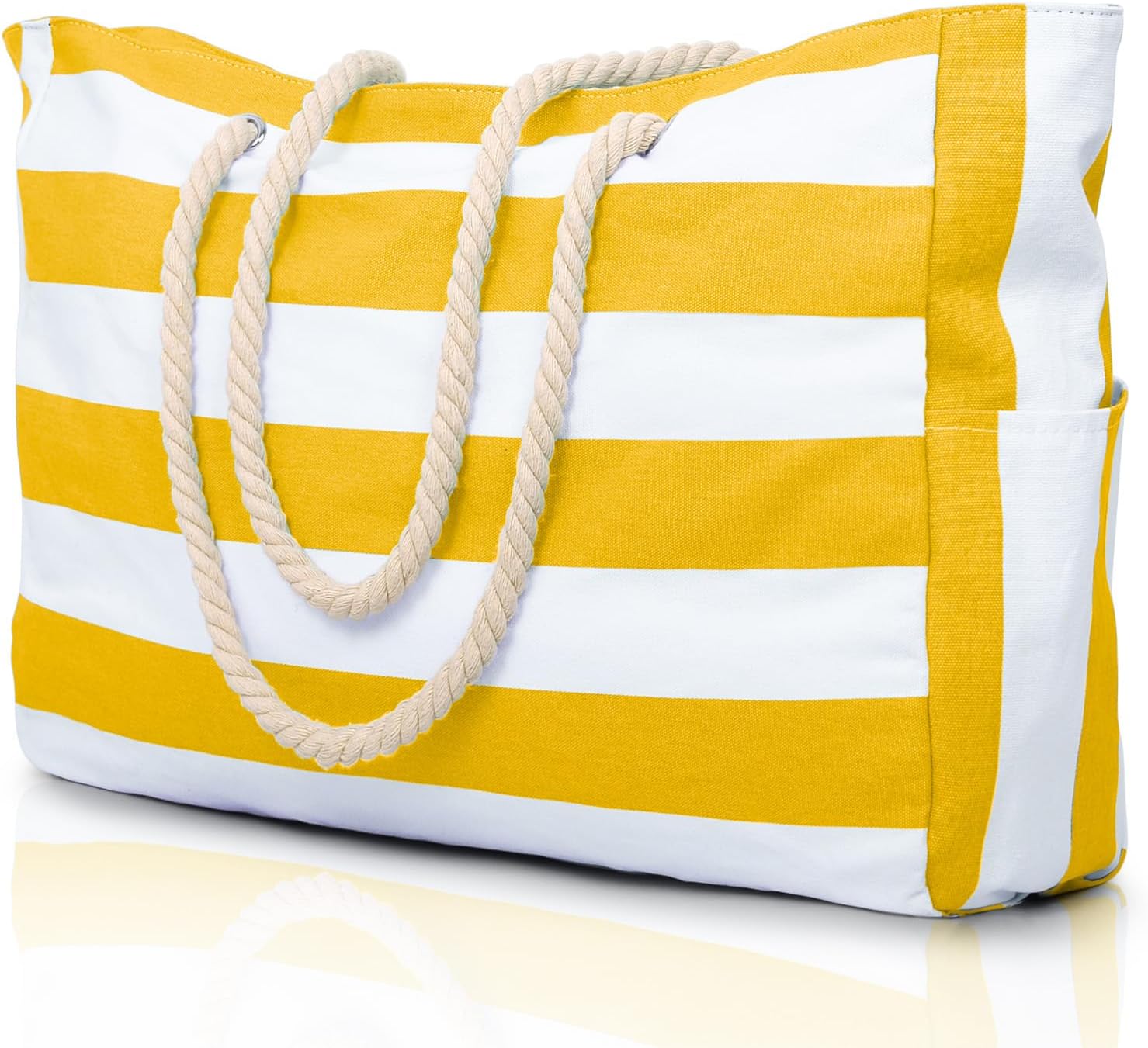 Coastal Adventure | Oversized Beach Tote with Waterproof Design | Spacious & Lightweight for All Your Essentials 7
