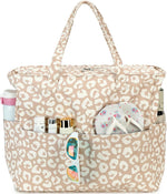 Coastal Collection | Large Beach Tote Bag with Waterproof Pocket & Zipper | Versatile for Travel and Gym 11