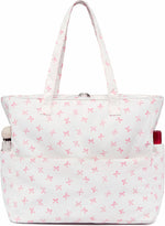 Coastal Collection | Large Beach Tote Bag with Waterproof Pocket & Zipper | Versatile for Travel and Gym 20
