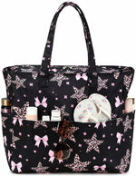 Coastal Collection | Large Beach Tote Bag with Waterproof Pocket & Zipper | Versatile for Travel and Gym 37