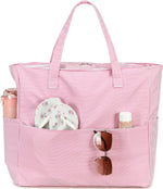 Coastal Collection | Large Beach Tote Bag with Waterproof Pocket & Zipper | Versatile for Travel and Gym 41