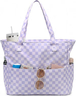 Coastal Collection | Large Beach Tote Bag with Waterproof Pocket & Zipper | Versatile for Travel and Gym 48