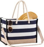 Coastal Escape | Large Waterproof Beach Tote Bag with Sandproof Design for Organized Outdoor Fun 7