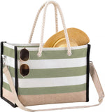 Coastal Escape | Large Waterproof Beach Tote Bag with Sandproof Design for Organized Outdoor Fun 8